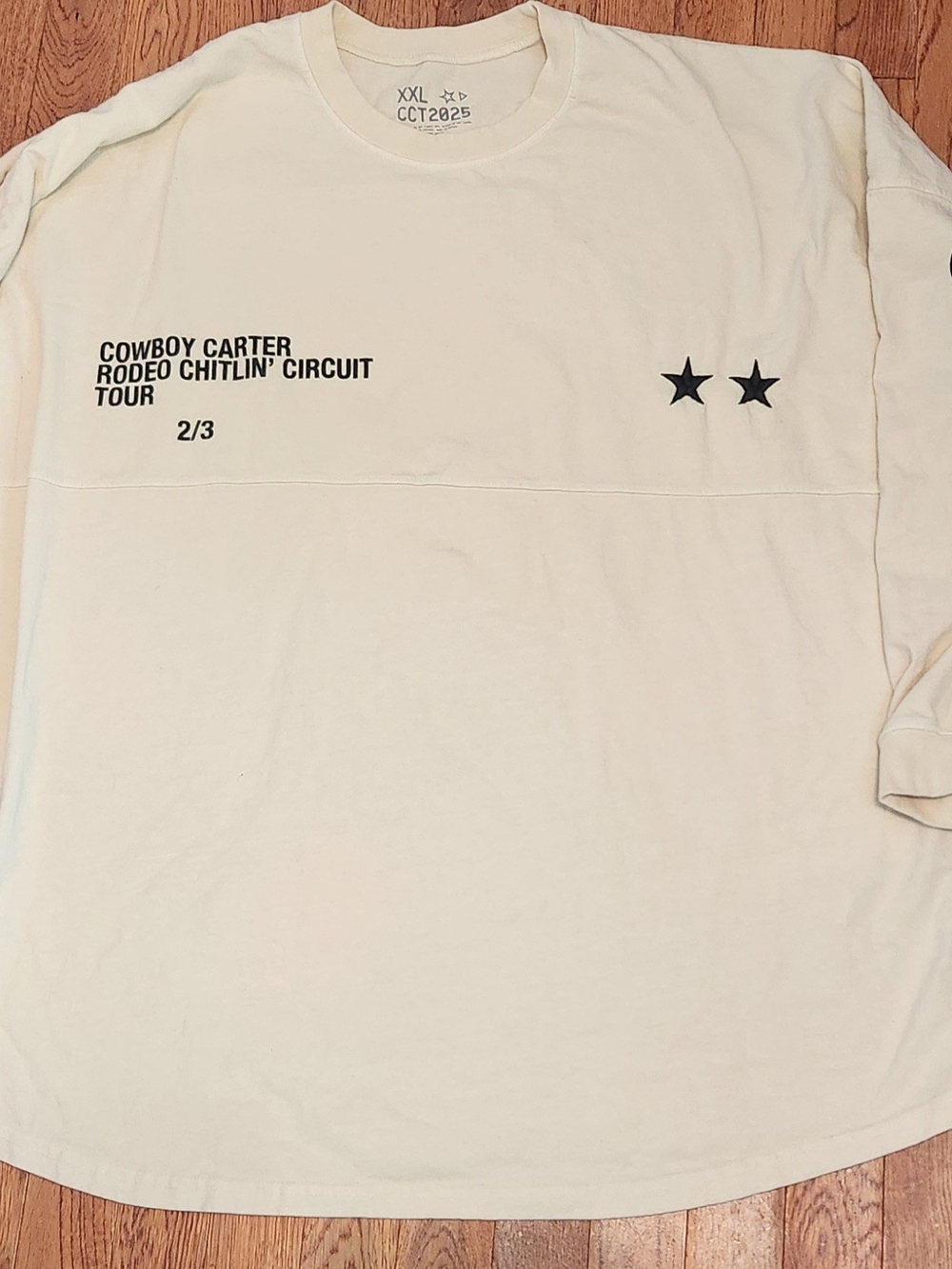 Rodeo Chitlin' Circuit Tour Long Sleeve Shirt - Cream